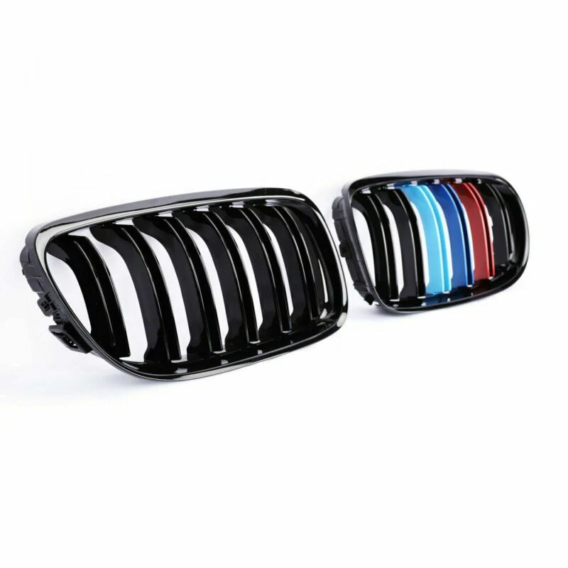 M-Color Front Kidney Grill for BMW E90 E91 4DR Sedan LCI 2009-2011 - Image 6