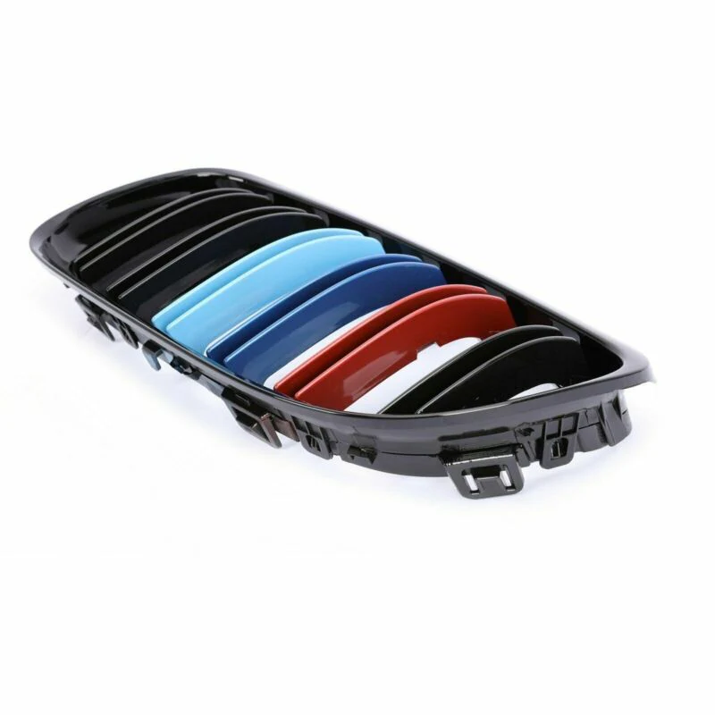 M-Color Front Kidney Grill for BMW E90 E91 4DR Sedan LCI 2009-2011 - Image 9