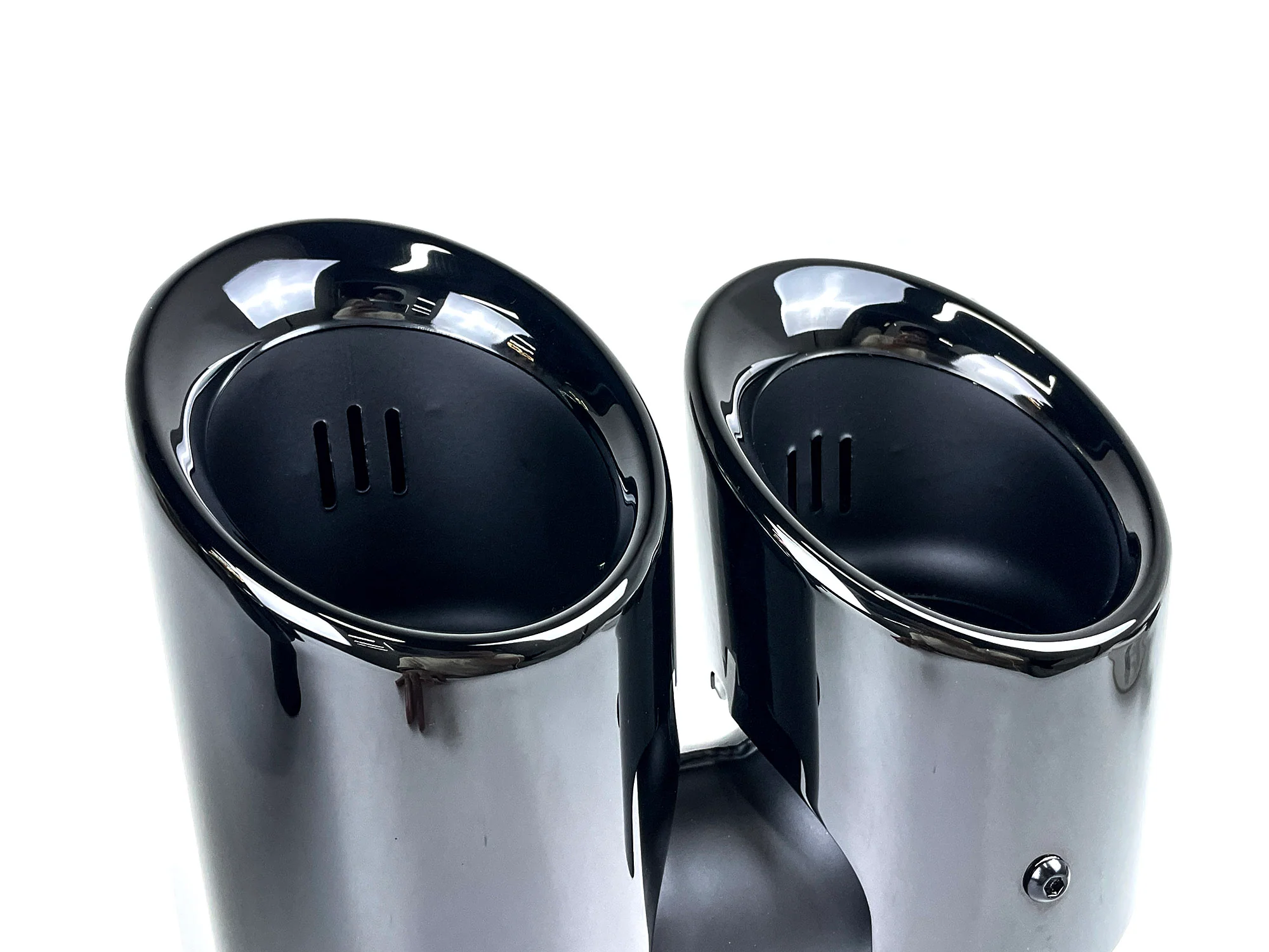 For 2018-2021 BMW X3 G01 X4 G02 M-Sport Exhaust Tips Muffler Pipe Glos Black - Image 8