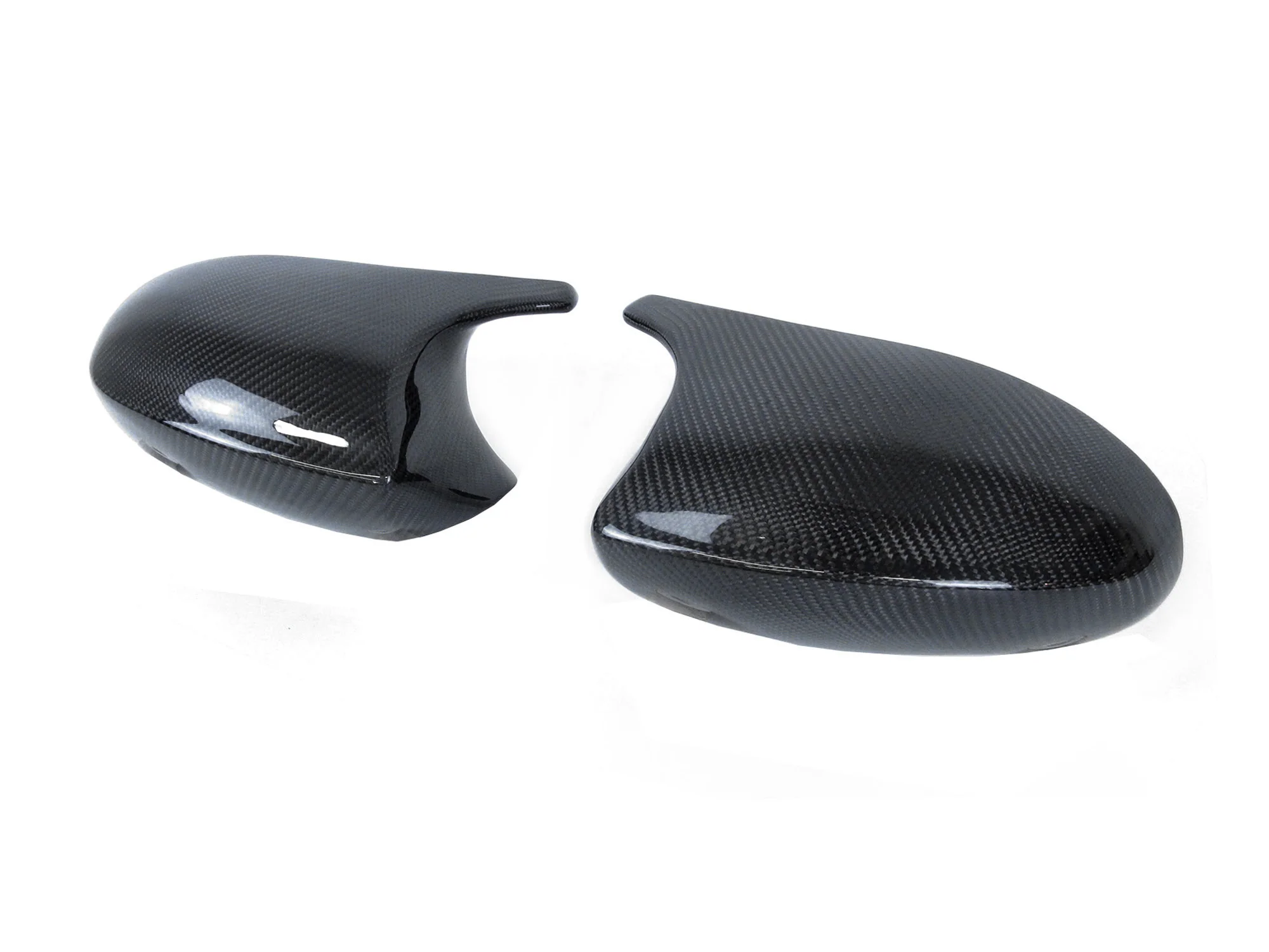 Real Carbon Fiber Mirror Cover Caps For 2005-2009 BMW E90 E91 E92 E93 Pre-LCI Replacement - Image 5