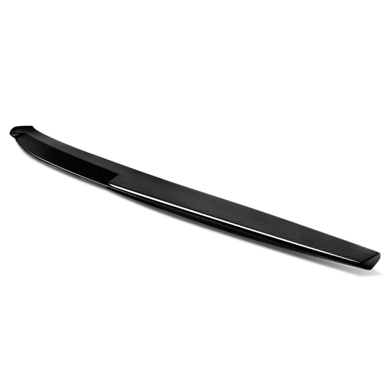 Carbon Fiber Look Highkick Trunk Spoiler For AUDI A4 B8 Sedan 2009-2012 - Image 9