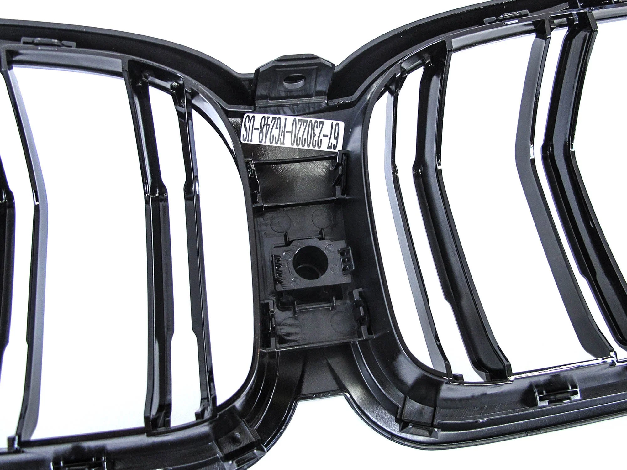 Front Kidney Grille Replace For BMW G14 G15 G16 840i M850i W/ Camera Hole Black - Image 11