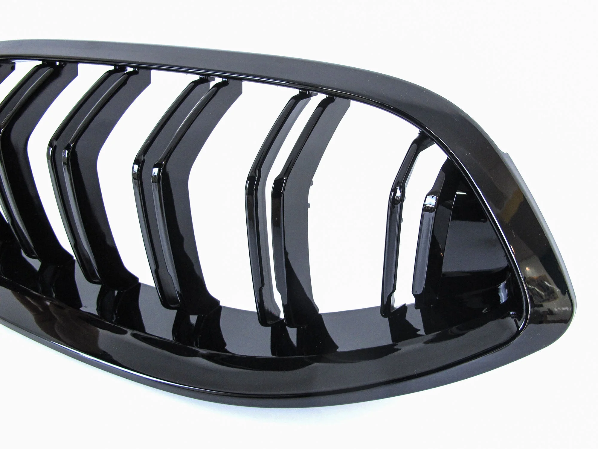 Front Kidney Grille Replace For BMW G14 G15 G16 840i M850i W/ Camera Hole Black - Image 6