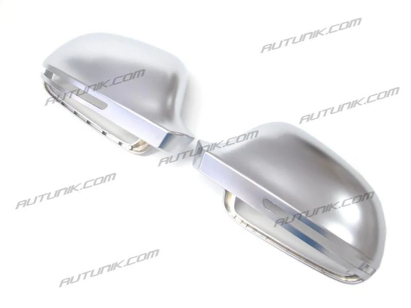 Chrome Mirror Cover Caps Replace For Aud A4 B8 S4 A5 8T S5 w/o Lane Assist 2009-2012cmc2 - Image 6