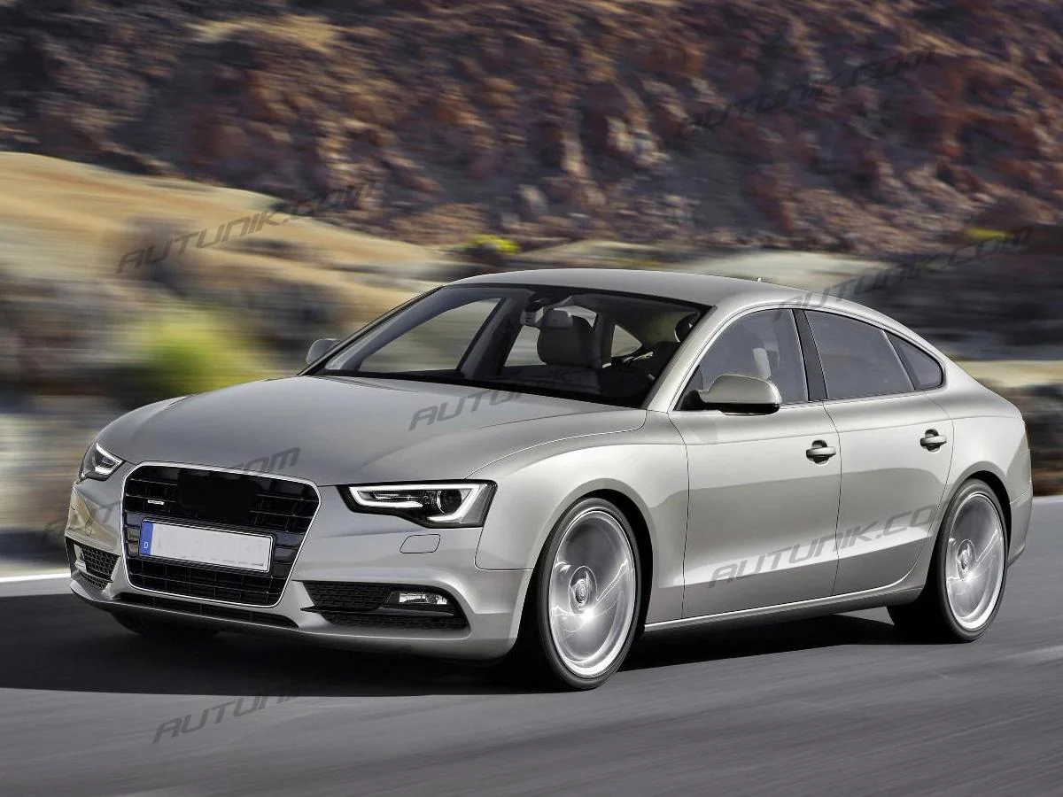 2x For AUDI A4 B8.5 S4 A5 8T S5 RS5 2013-2016 Matte Chrome Side Mirror Cover Caps with Lane Assist - Image 3