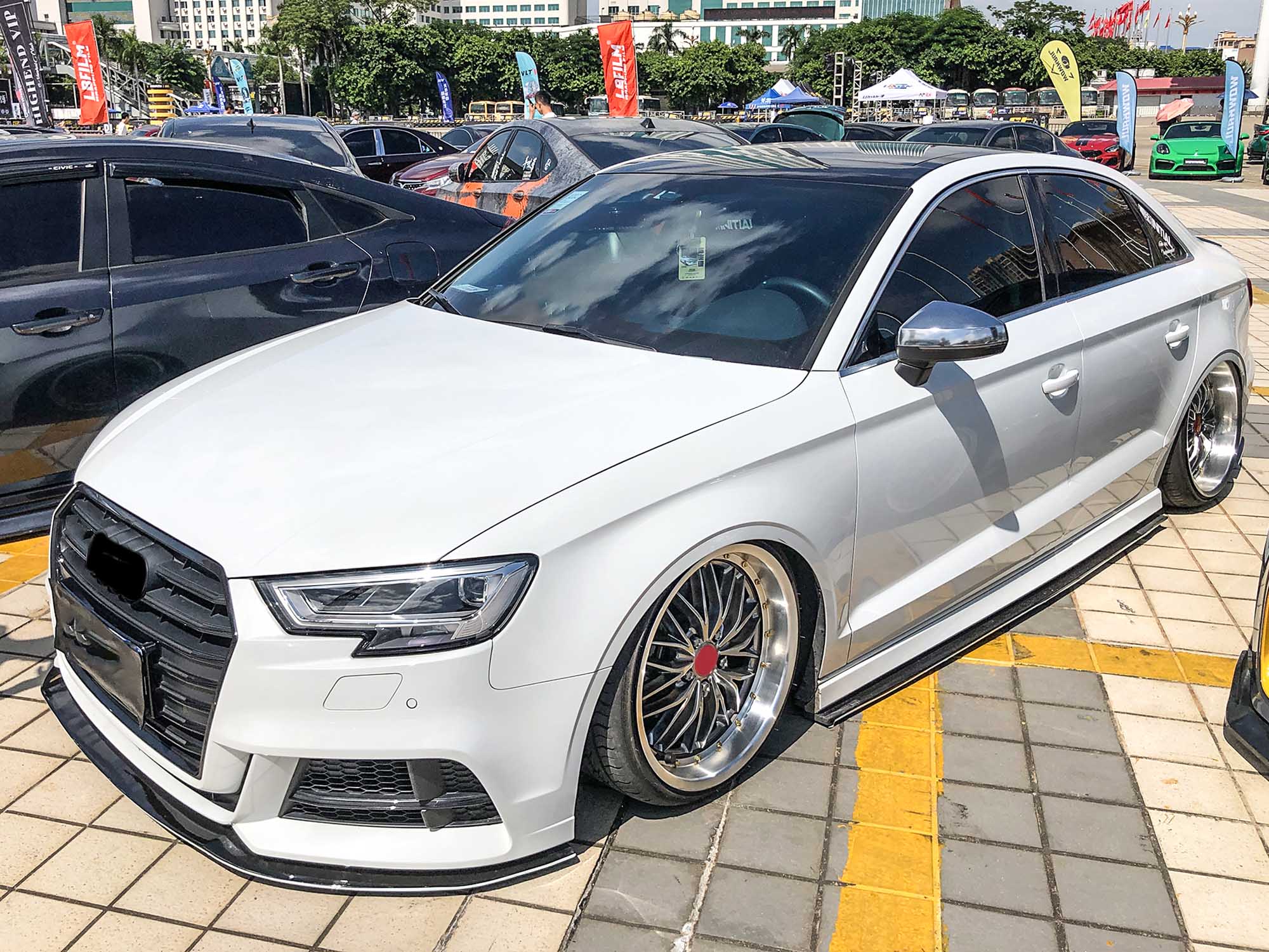 Pair For AUDI A3 8V S3 RS3 2013-2020 Matte Chrome Side Mirror Cover Caps Replacement - Image 15