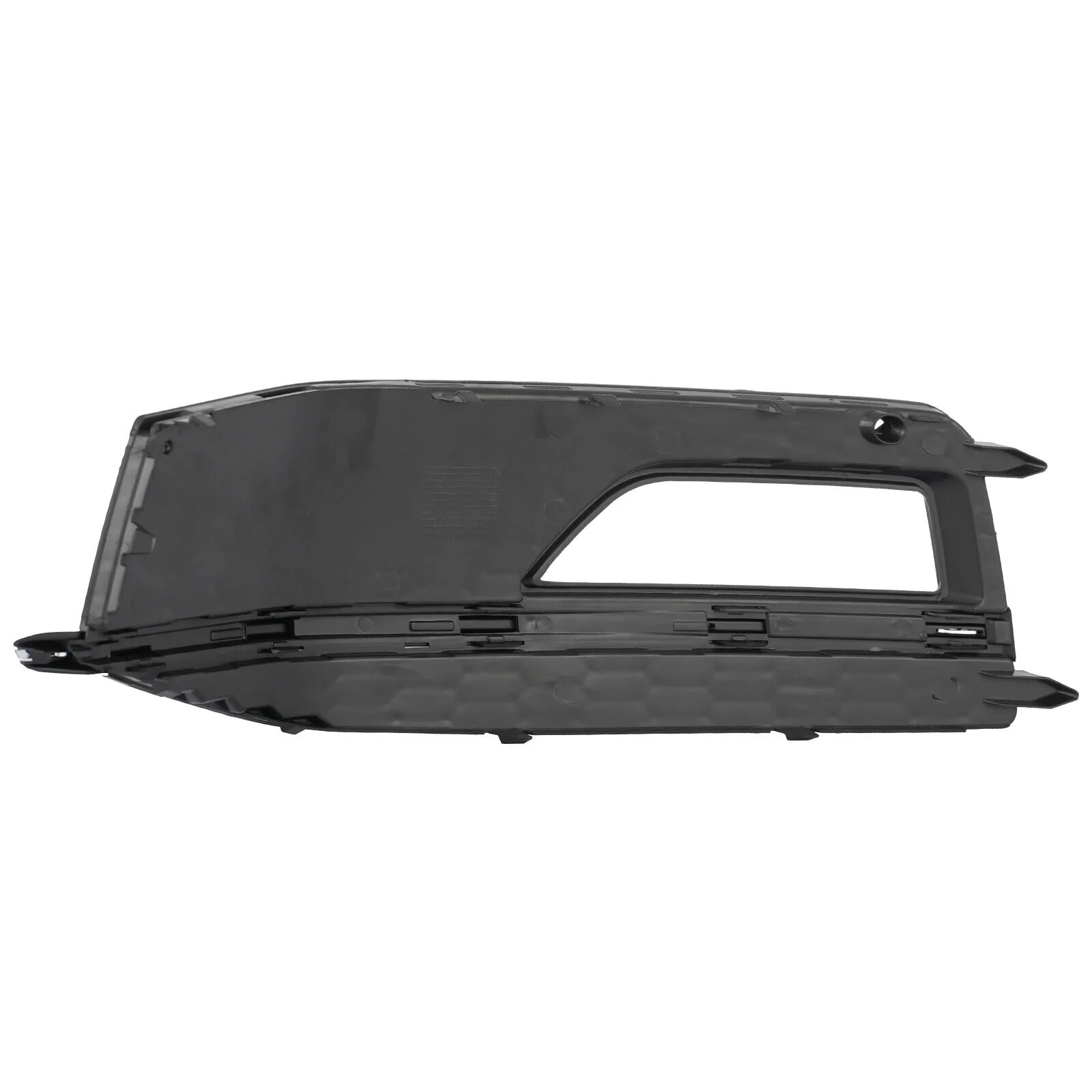Fog Light Lamp Cover Grille Grill For Audi A4 S-line S4 2013-2015 2016 - Black with Chrome Trim - Image 8