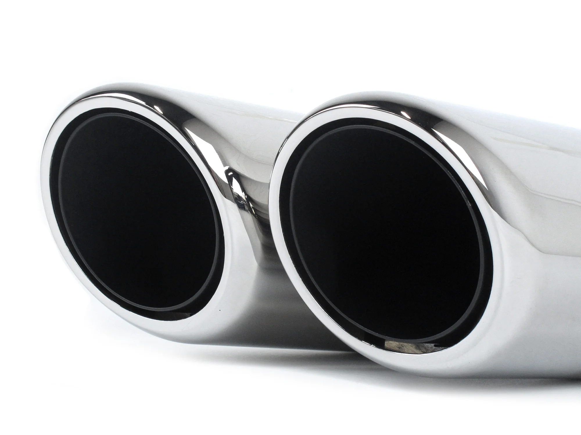 Chrome Exhaust Tips Muffler for Porsche Cayenne 2011-2014 Long Pipes - Image 10