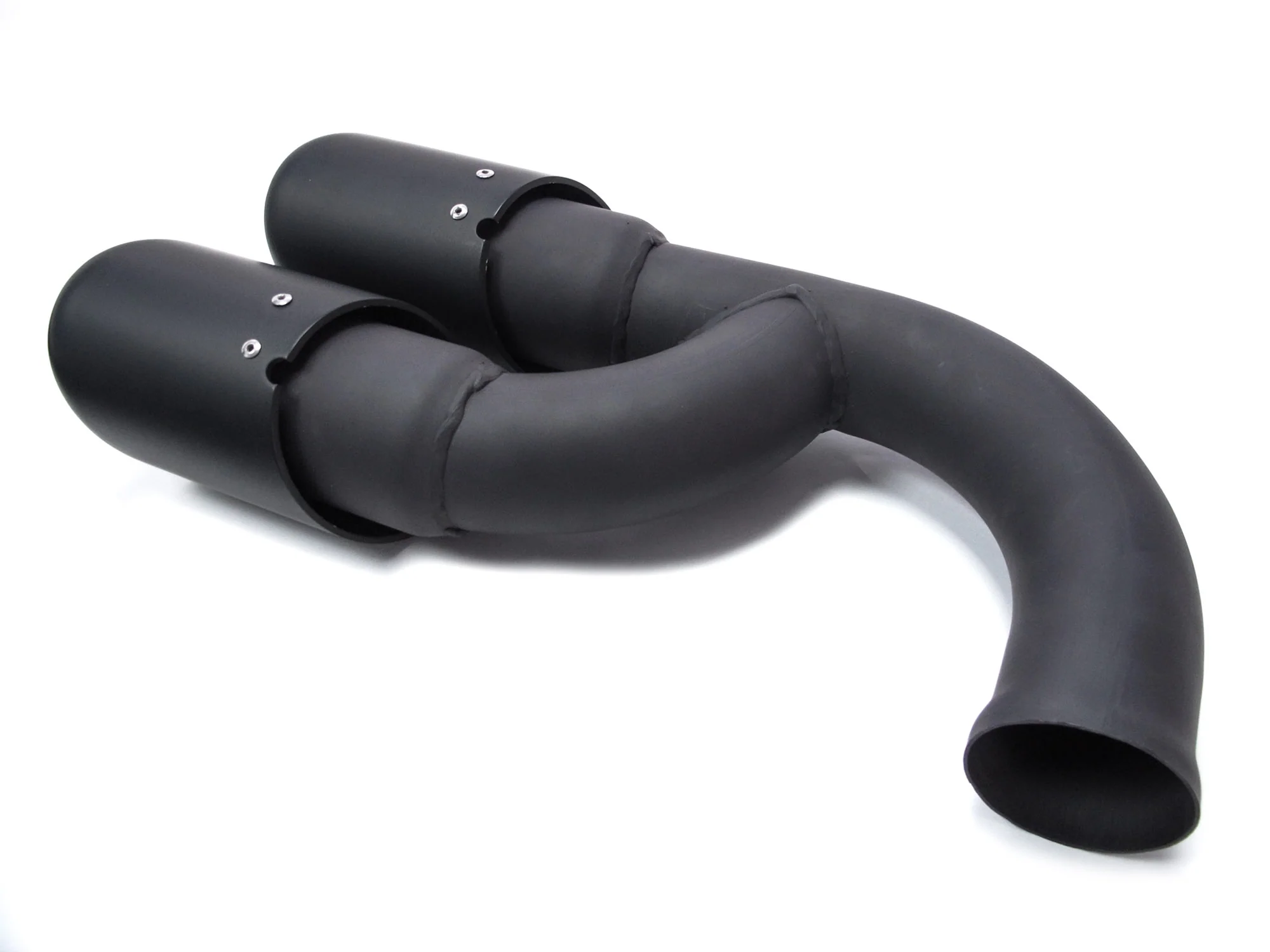 Matte Black Exhaust Tips Muffler for Porsche Cayenne 2011-2014 Long Pipes - Image 11