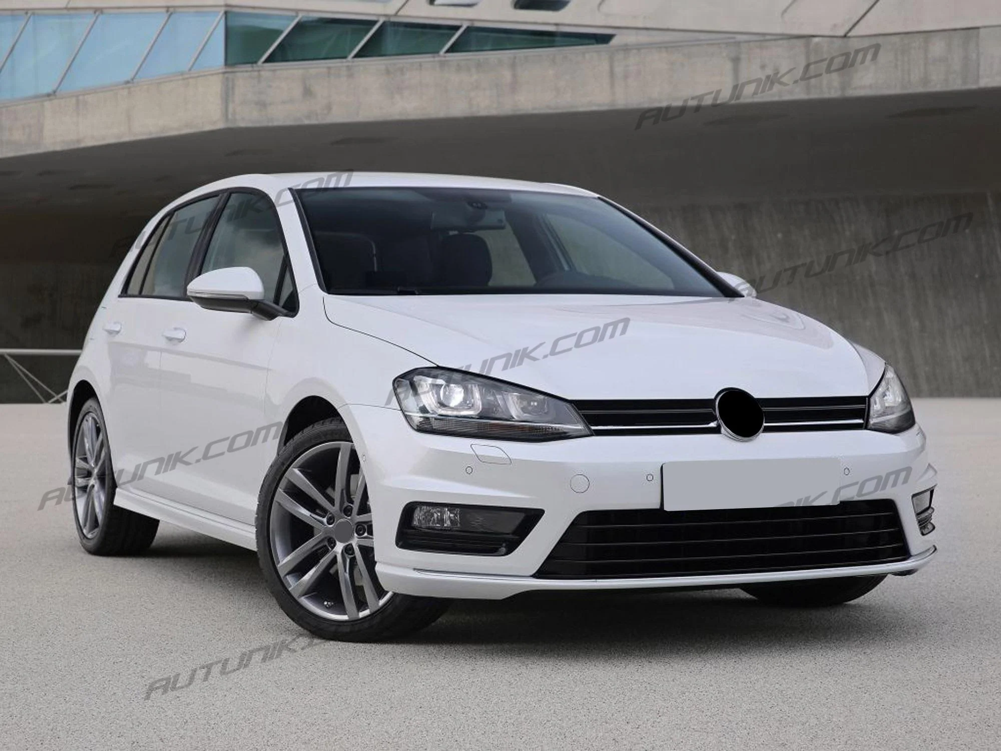 Matte Chrome Side Mirror Cover Caps for VW GOLF 7 MK7 MK7.5 GTI R TSI TDI mc22 - Image 2