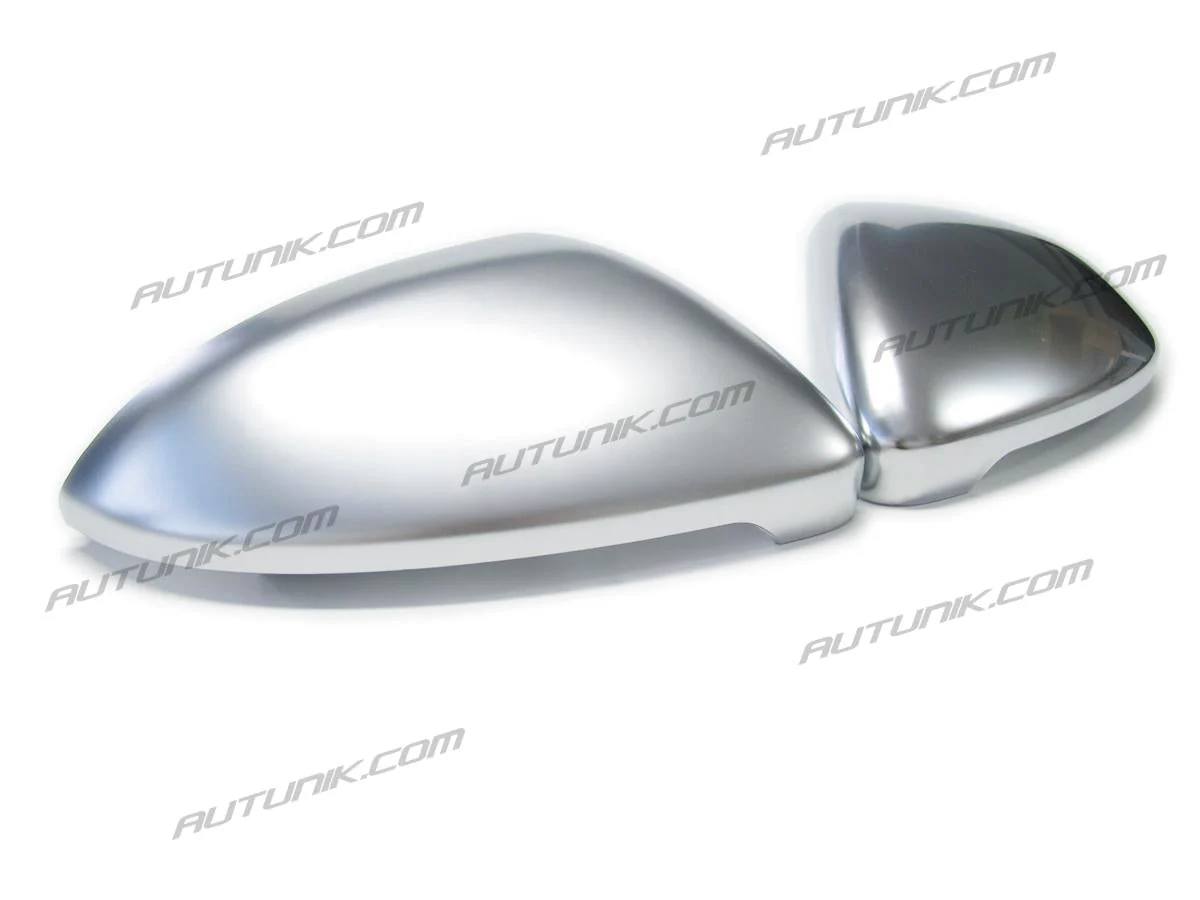 Matte Chrome Side Mirror Cover Caps for VW GOLF 7 MK7 MK7.5 GTI R TSI TDI mc22 - Image 5