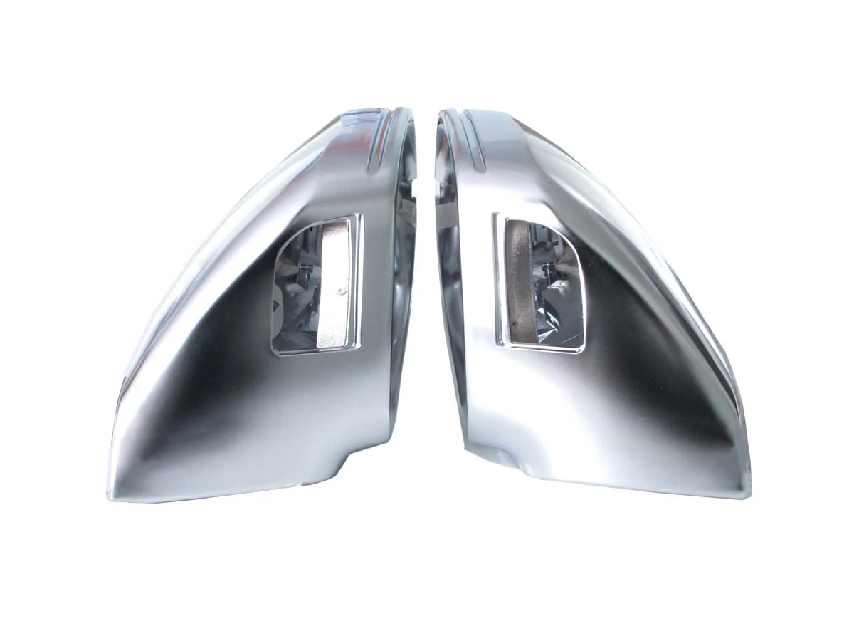Pair For 2012-2018 AUDI A7 C7 S7 RS7 Matte Chrome Mirror Cover Caps - Image 11