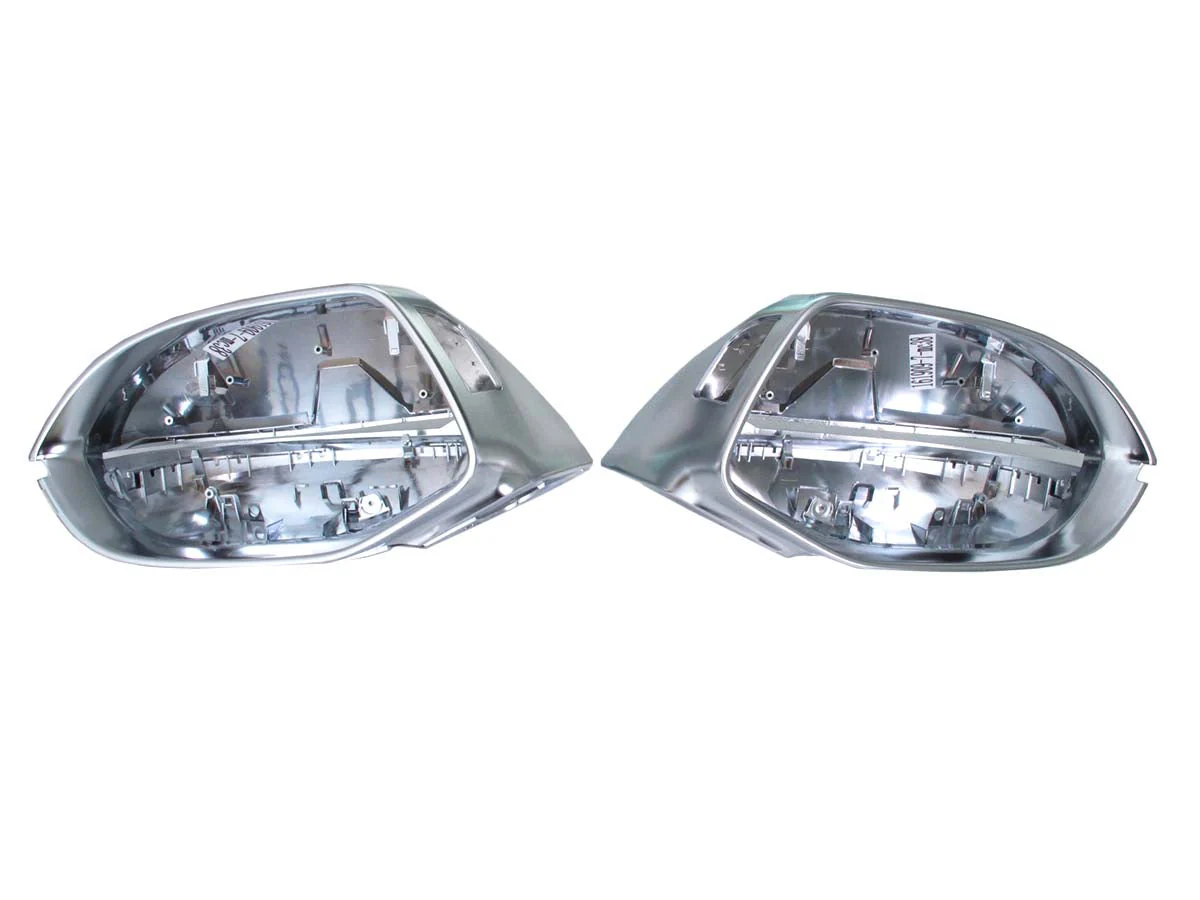 Pair For 2012-2018 AUDI A7 C7 S7 RS7 Matte Chrome Mirror Cover Caps - Image 12
