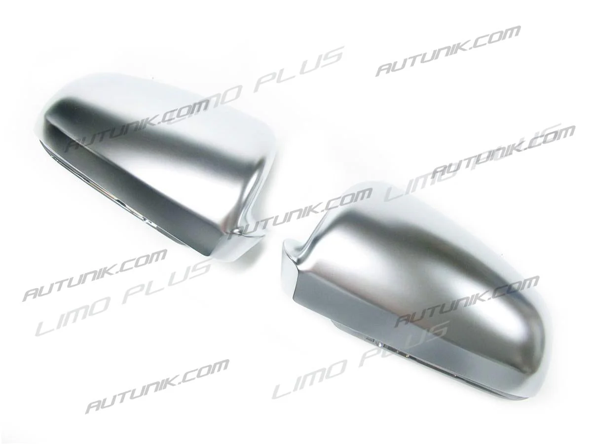 Matte Chrome Side Mirror Caps Cover For AUDI A4 B7 B6 S4 2002-2008 - Image 6