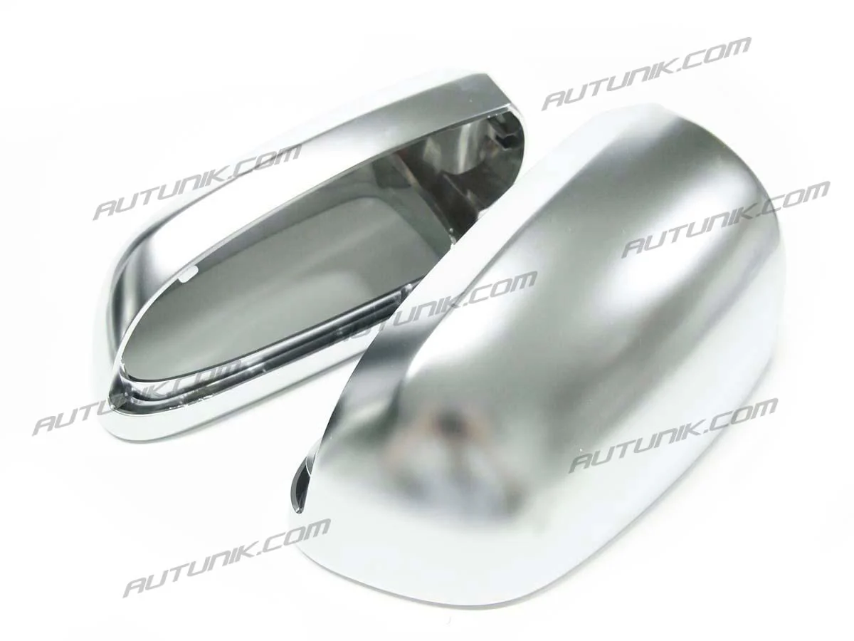 Matte Chrome Side Mirror Caps Cover For AUDI A4 B7 B6 S4 2002-2008 - Image 8