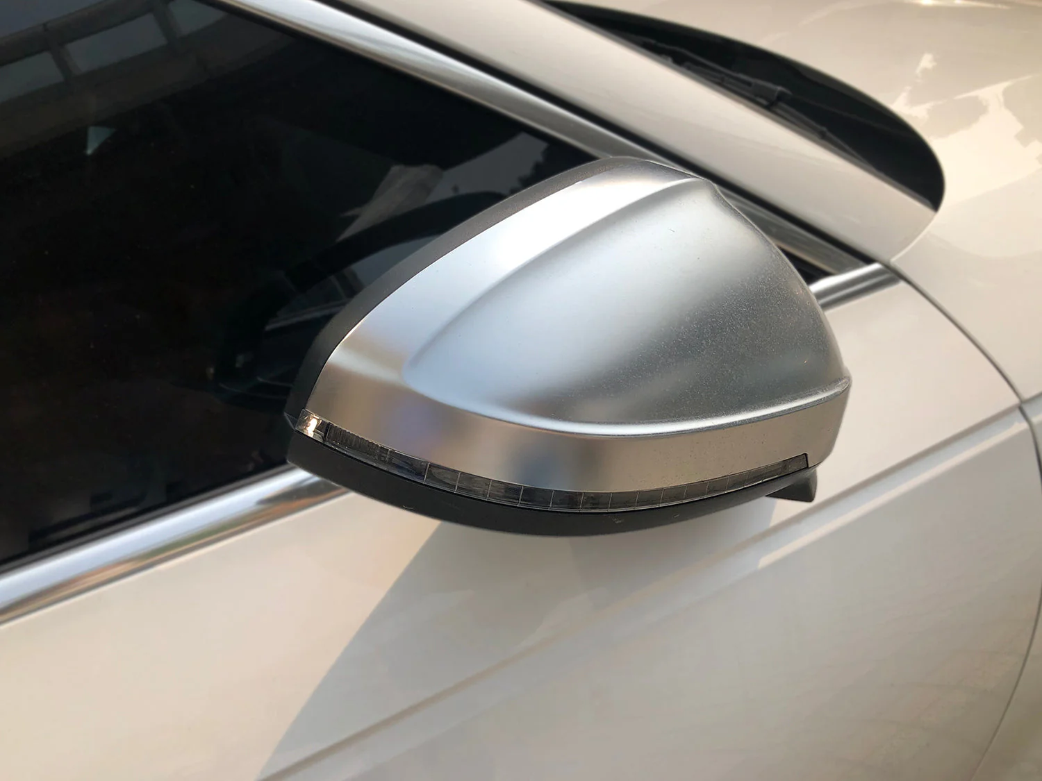 Matte Chrome Mirror Cover Caps for AUDI A4 B9 S4 A5 S5 RS5 2017-2025 - Image 4