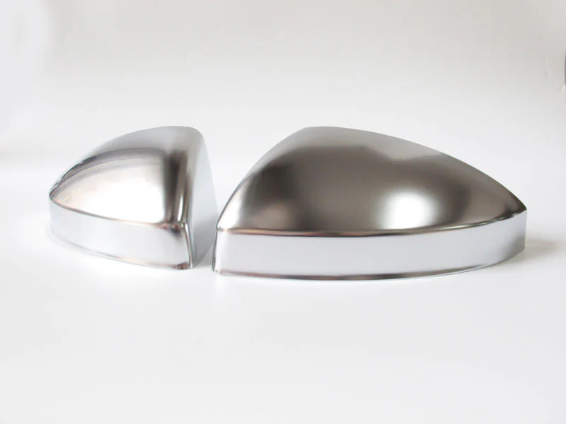 2x For 2015-2026 AUDI TT MK3 TTS TTRS R8 w/o Lane Assist Chrome Mirror Cover Caps - Image 4