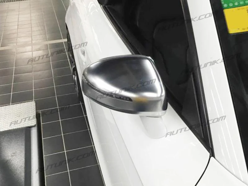 Chrome Mirror Cover Caps Replace For AUDI TT MK2 8J TTS TTRS R8 2006-2014 mc9 - Image 6