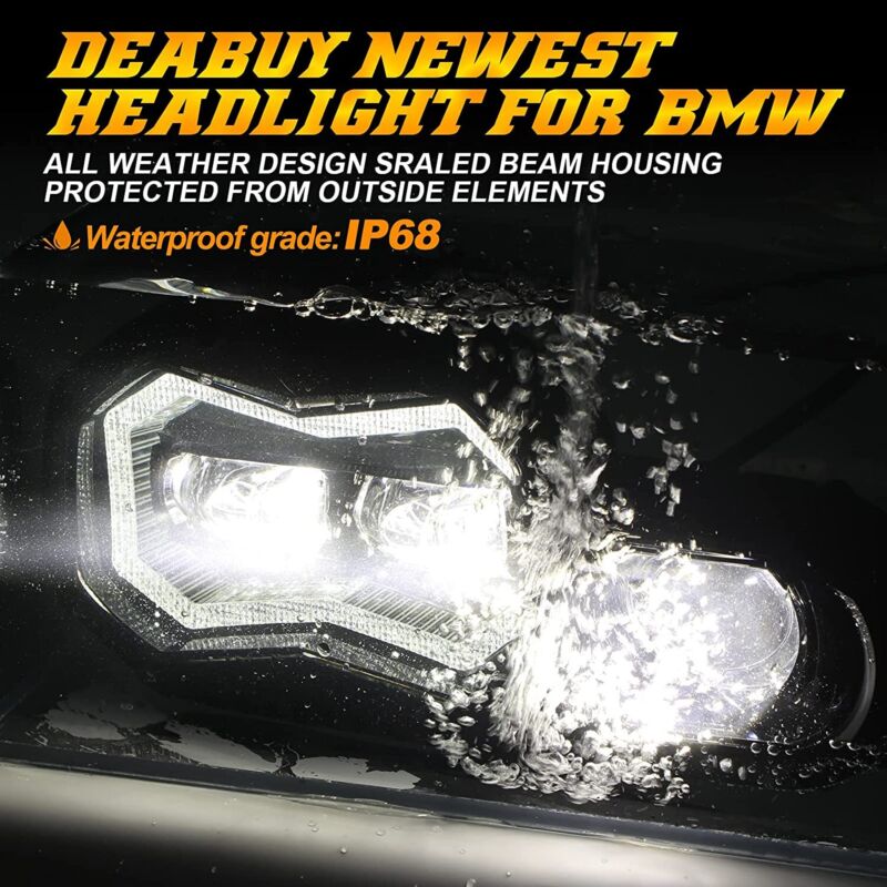 Motorcycle LED Headlight For BMW F650GS F700GS F800GS ADV Adventure - Image 10