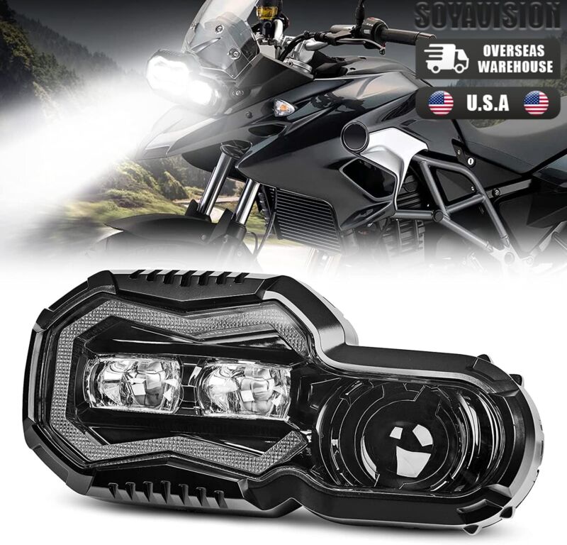 Motorcycle LED Headlight For BMW F650GS F700GS F800GS ADV Adventure - Image 4