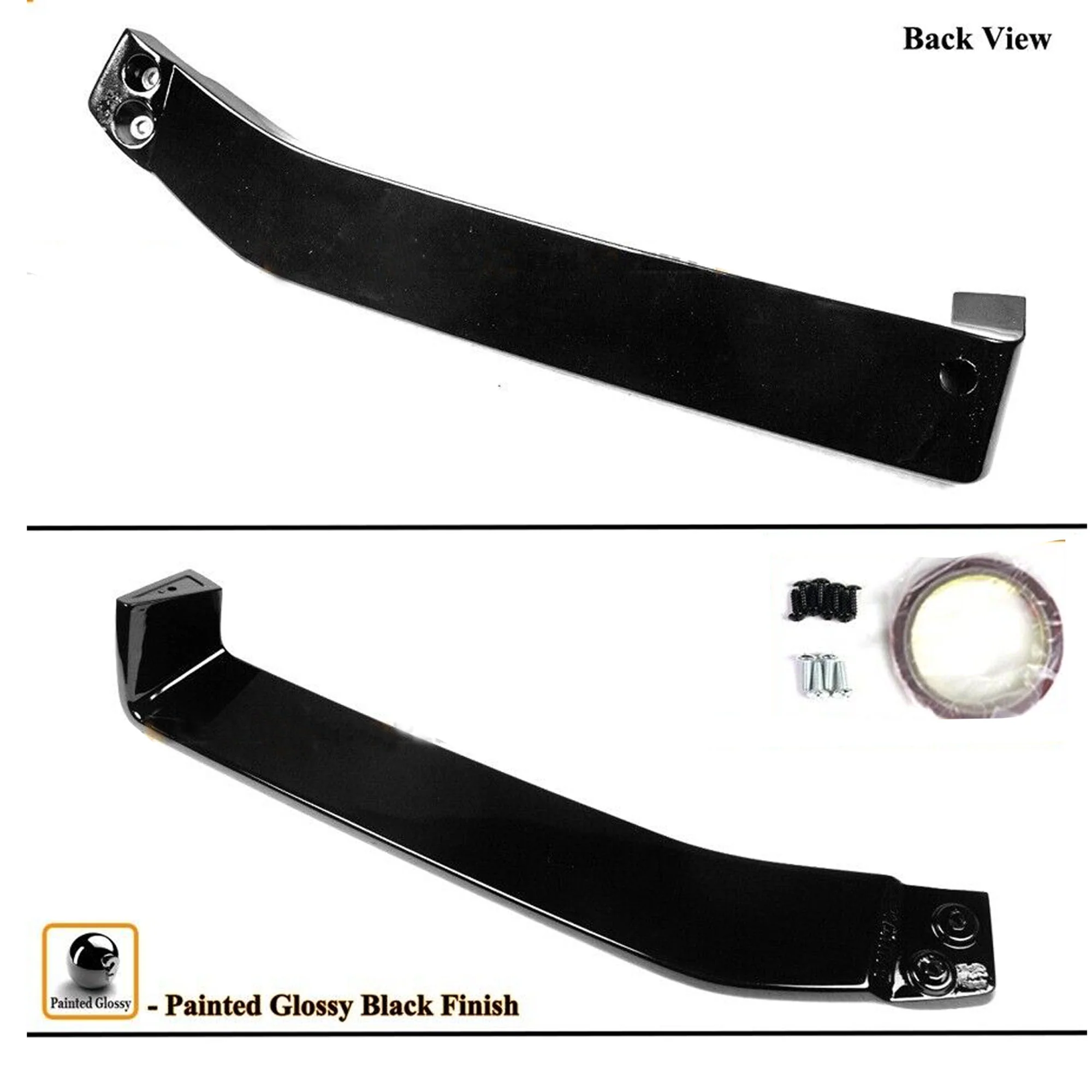 MP Style Gloss Black Front Bumper Lip Spoiler For 2024-2026 BMW X6 G06 M Sport LCI - Image 4