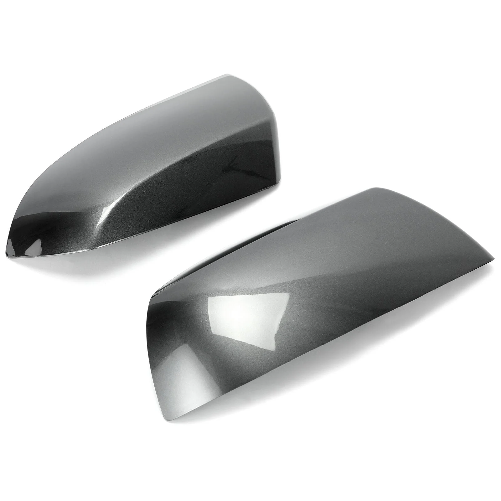 Pair Magnetic Gray Painted Mirror Caps Replacement for Toyota Tundra Sequoia 2011-2019 - Image 3
