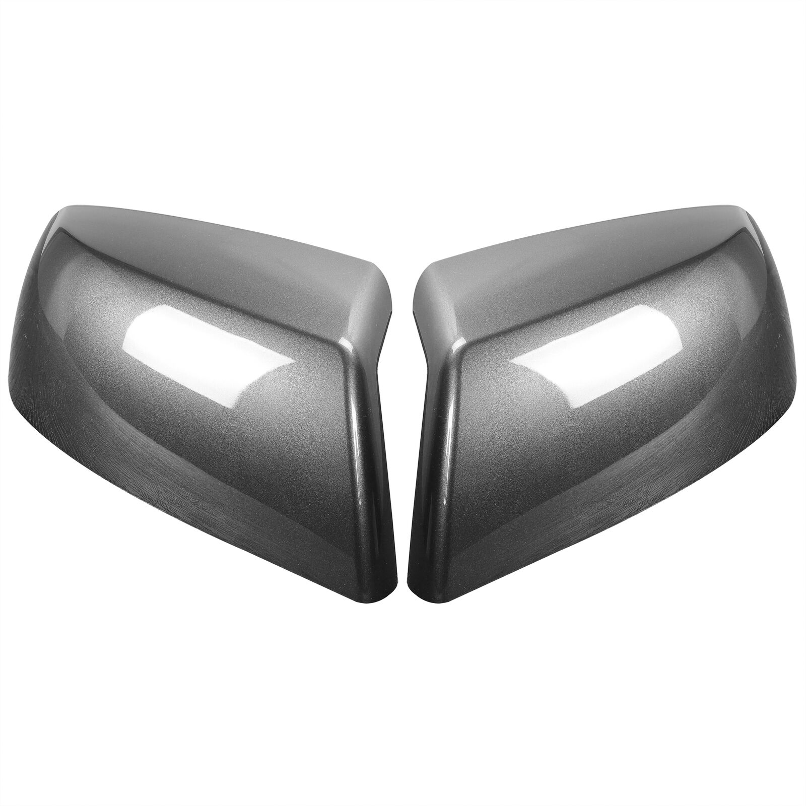 Pair Magnetic Gray Painted Mirror Caps Replacement for Toyota Tundra Sequoia 2011-2019 - Image 4