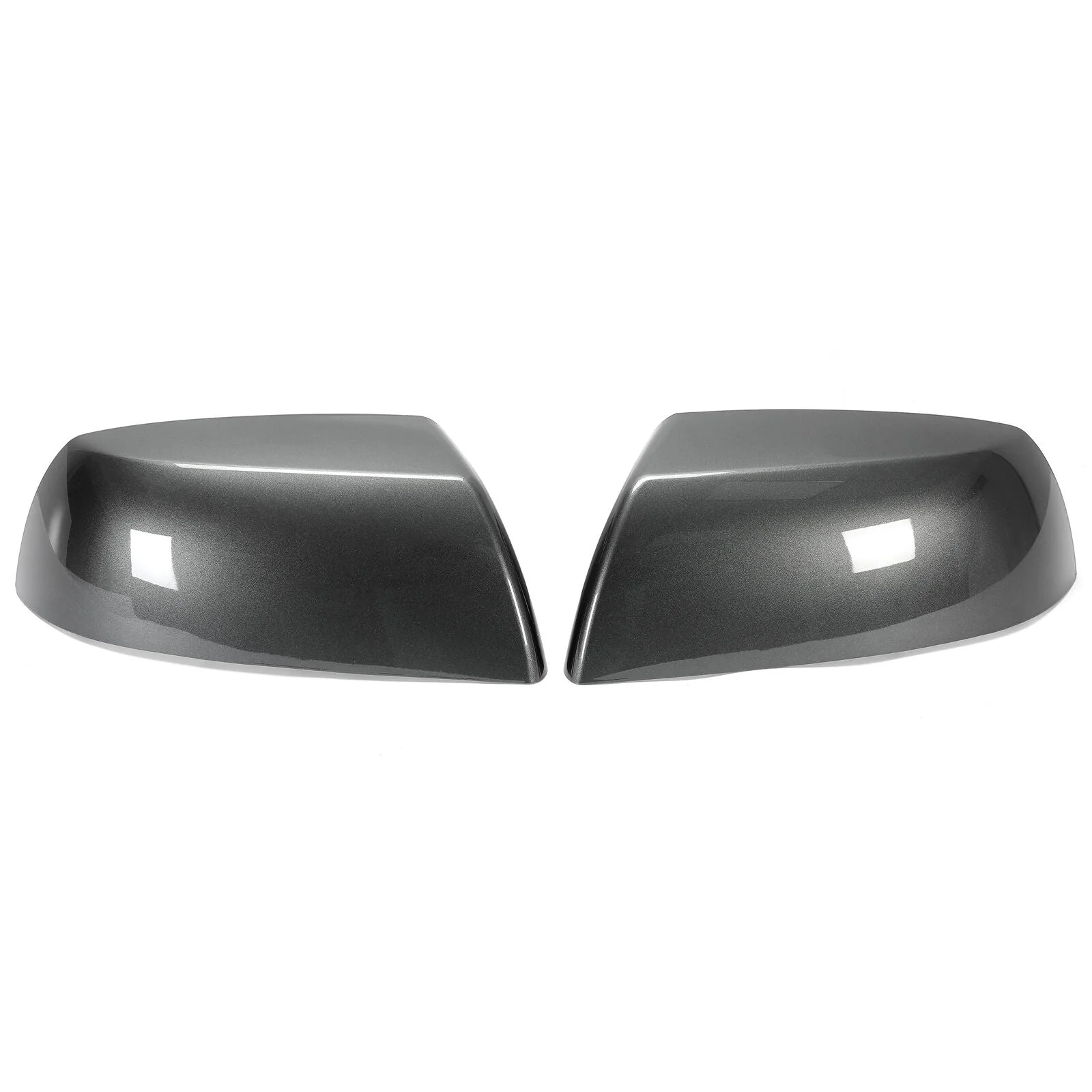 Pair Magnetic Gray Painted Mirror Caps Replacement for Toyota Tundra Sequoia 2011-2019 - Image 5