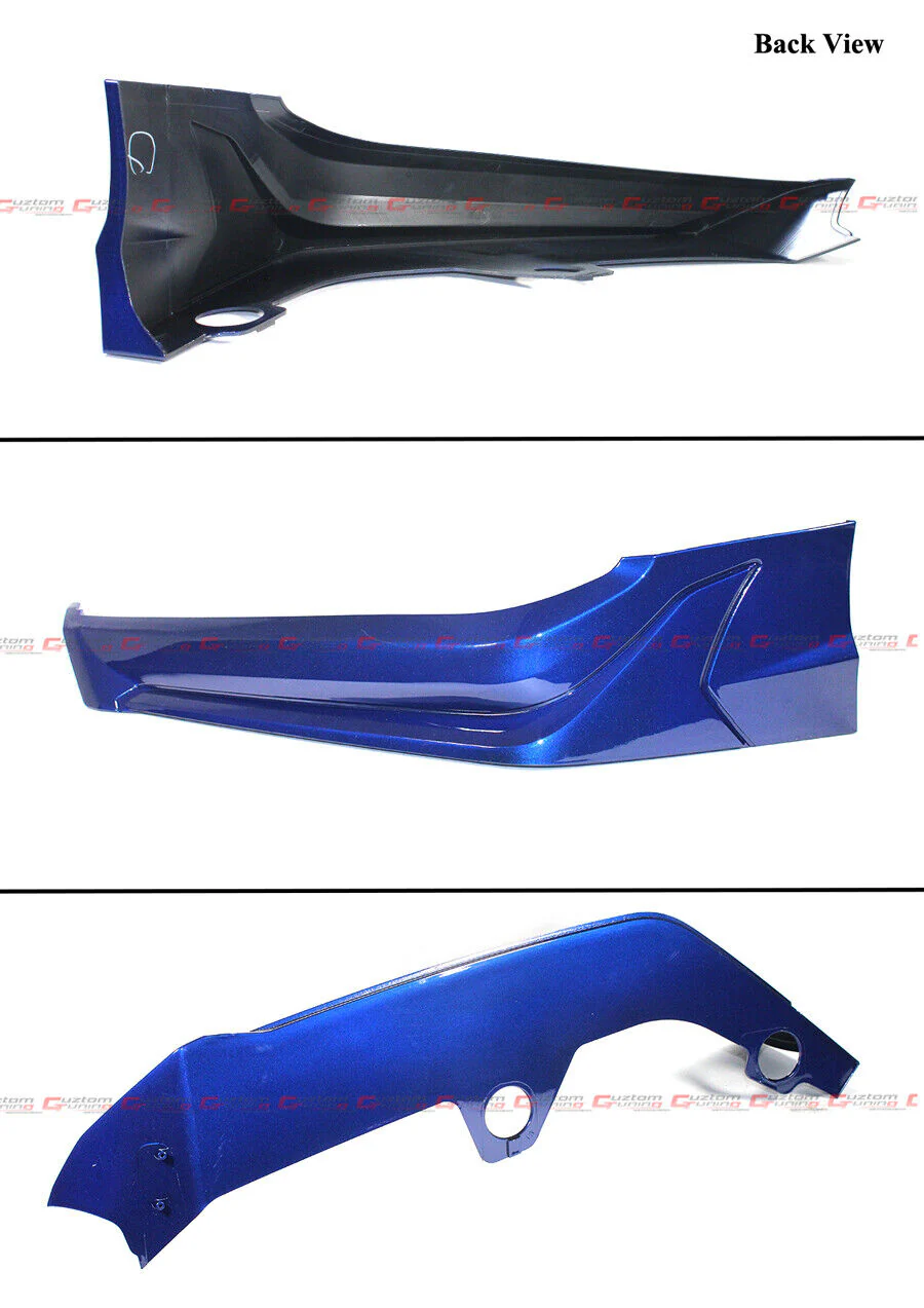 Night Pearl Blue Front Bumper Lip Splitter Kit For 2021-2022 Honda Accord - Image 4