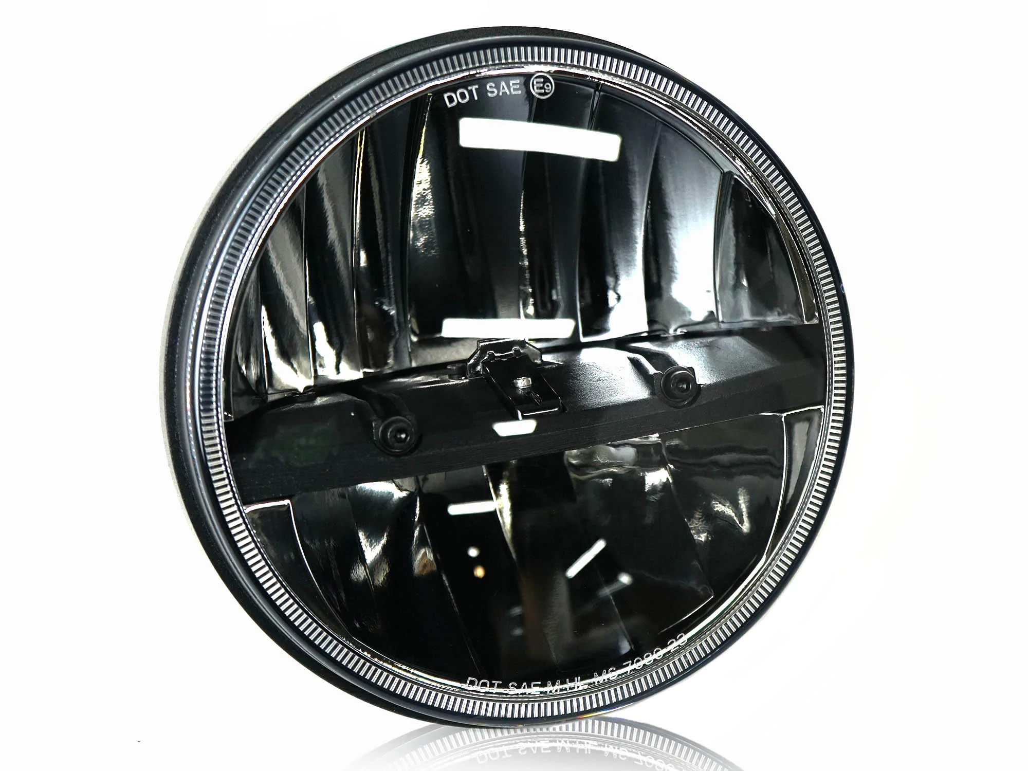 Pair 7" Round LED Headlights for Jeep CJ Wrangler TJ, JK, JKU & Mazda Miata 90-97 Porsche 944 - Image 7