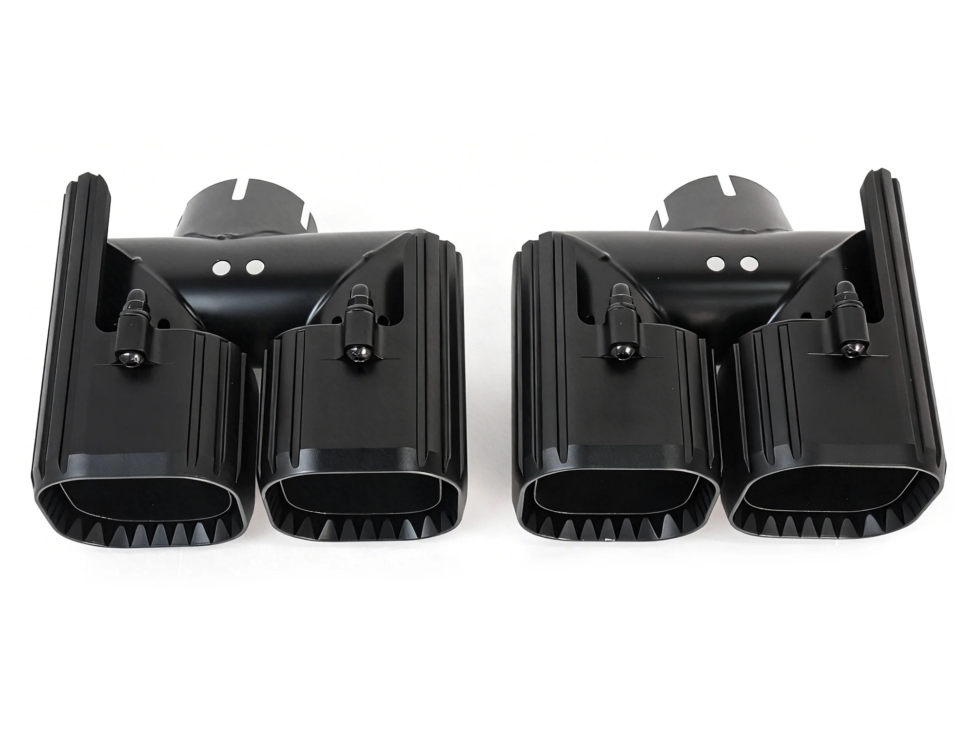 Pair Black Exhaust Muffler Tips for 2020-2026 Land Rover Defender L663 90/110/130 3.0L/2.0L - Image 10