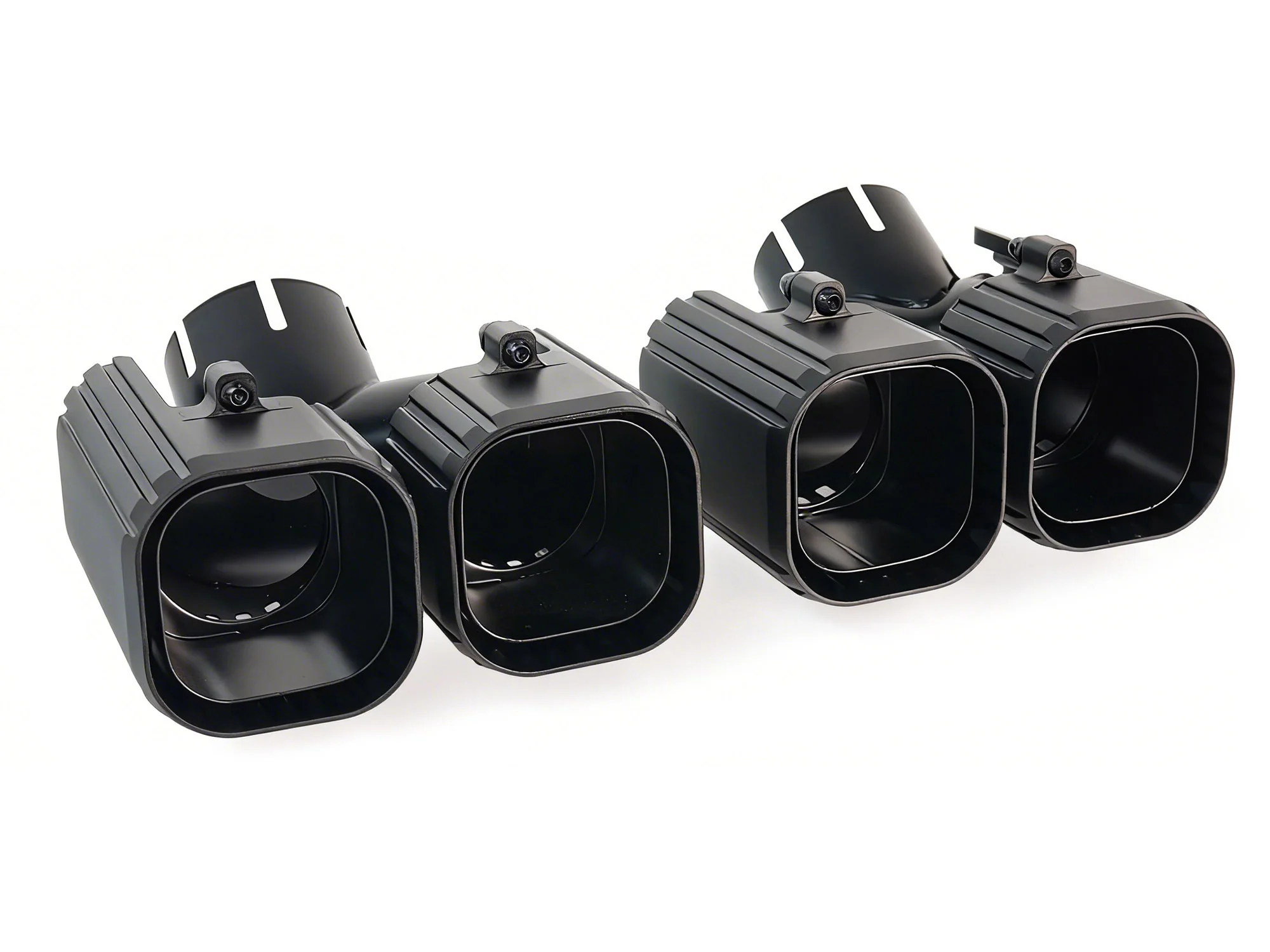 Pair Black Exhaust Muffler Tips for 2020-2026 Land Rover Defender L663 90/110/130 3.0L/2.0L - Image 8