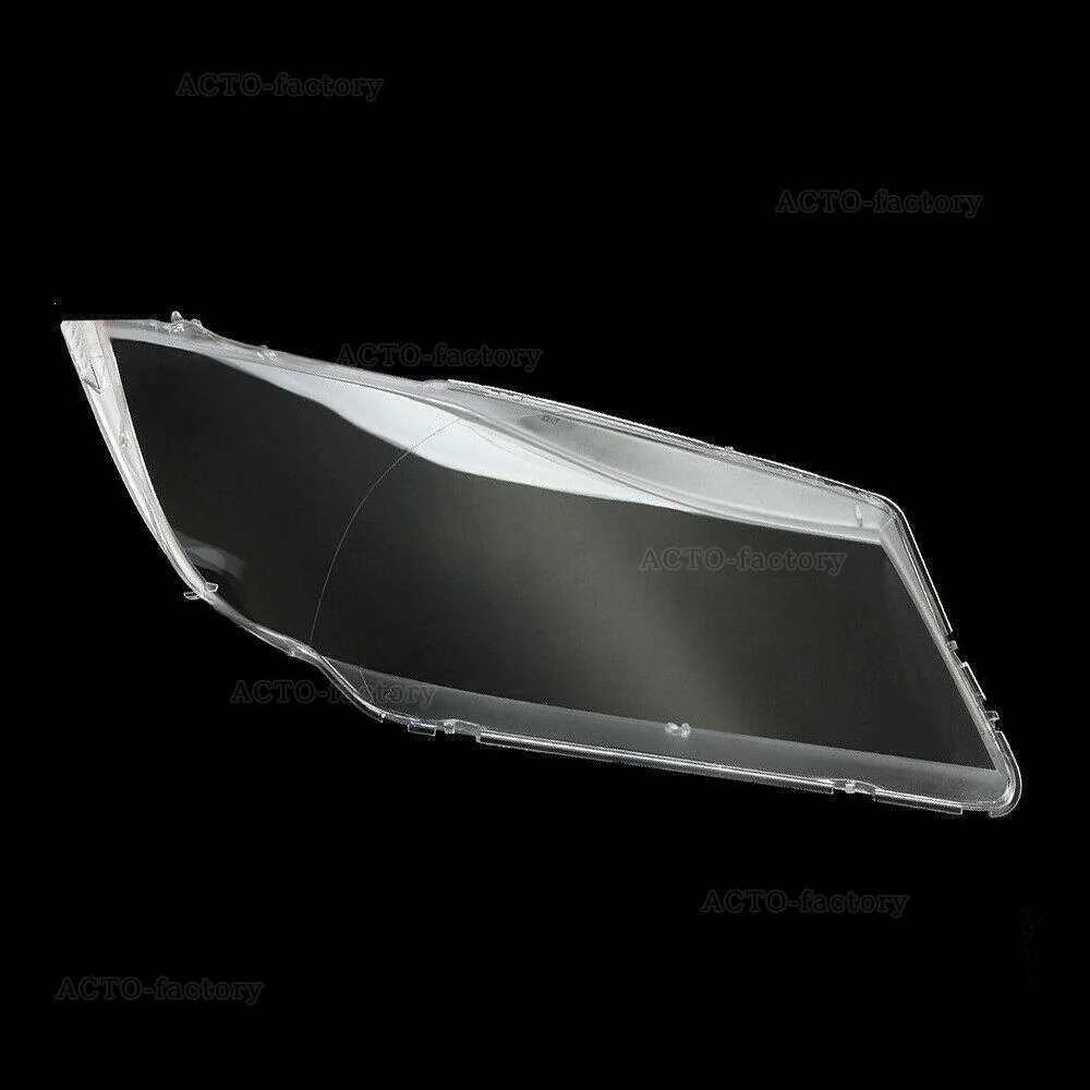 Pair Car Headlight Lens Cover Lamp Clear Xenon For BMW 3 E90 E91 Sedan 2005-2012 - Image 2