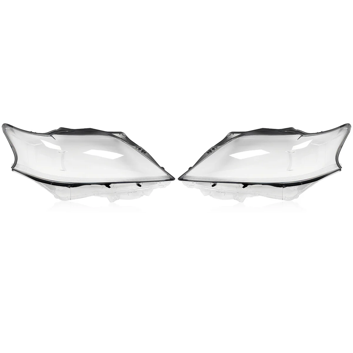 Pair Clear Front Headlight Lens Covers for Lexus RX350 / RX450h 2012–2015 Headlamp Shell Left+Right - Image 3
