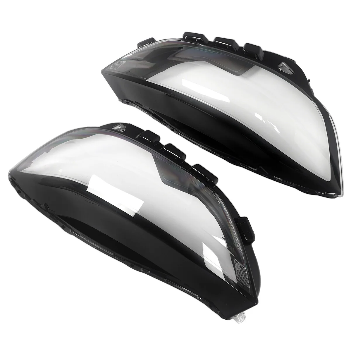 Pair Clear Headlight Headlamp Covers Lens Left+Right  For Ford Edge 2019-2022 - Image 12