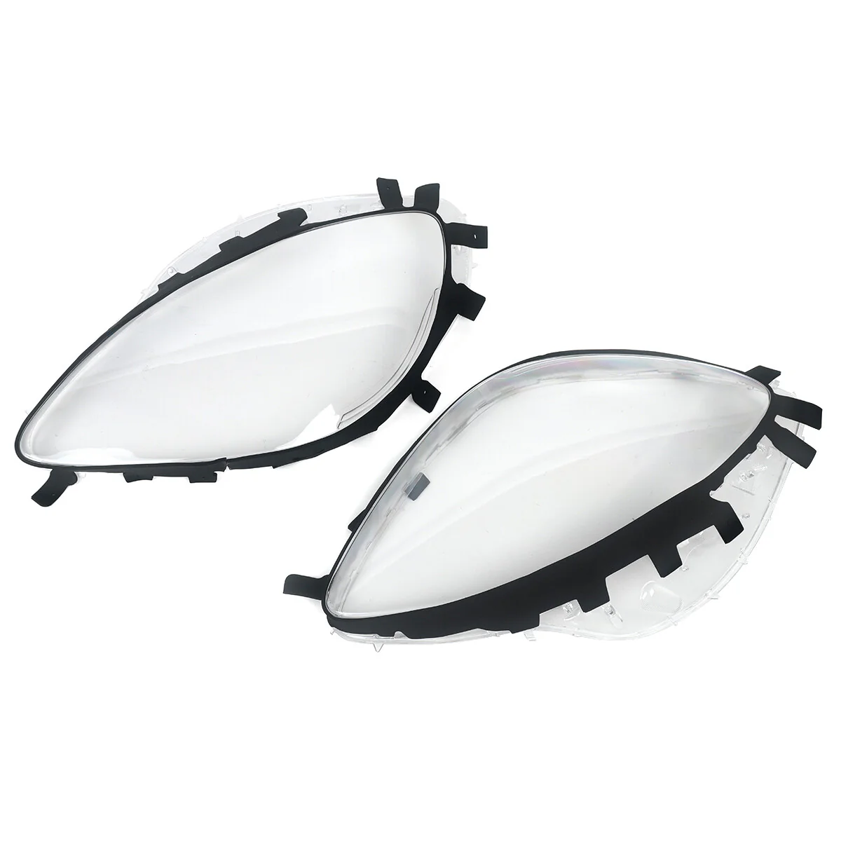 Pair Clear Headlight Lens Covers + Gaskets For Corvette C6 2005–2013 (Pop-Up Headlights) - Image 11