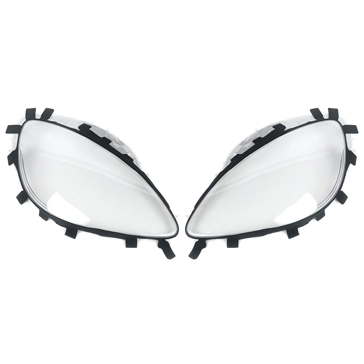 Pair Clear Headlight Lens Covers + Gaskets For Corvette C6 2005–2013 (Pop-Up Headlights) - Image 6