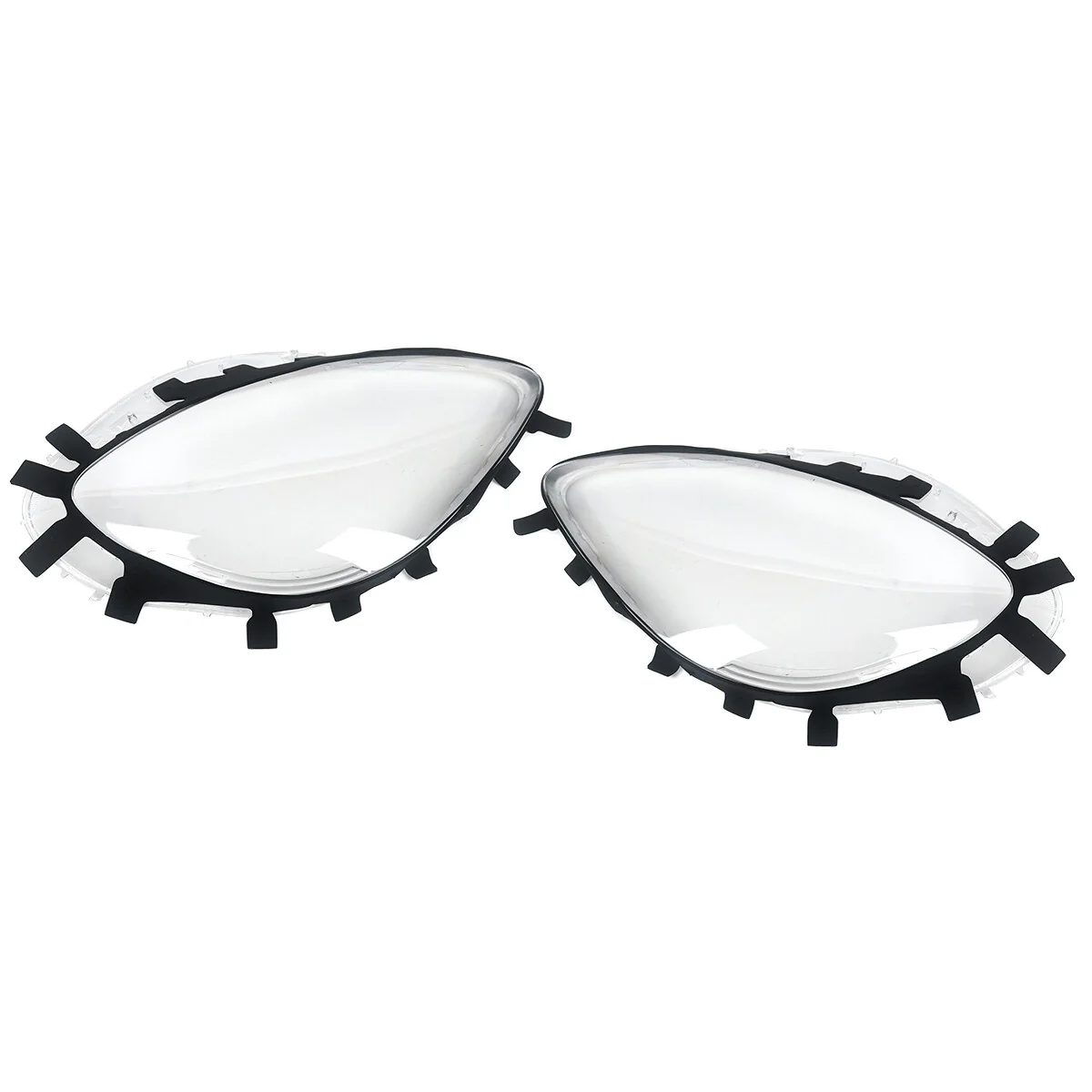 Pair Clear Headlight Lens Covers + Gaskets For Corvette C6 2005–2013 (Pop-Up Headlights) - Image 7