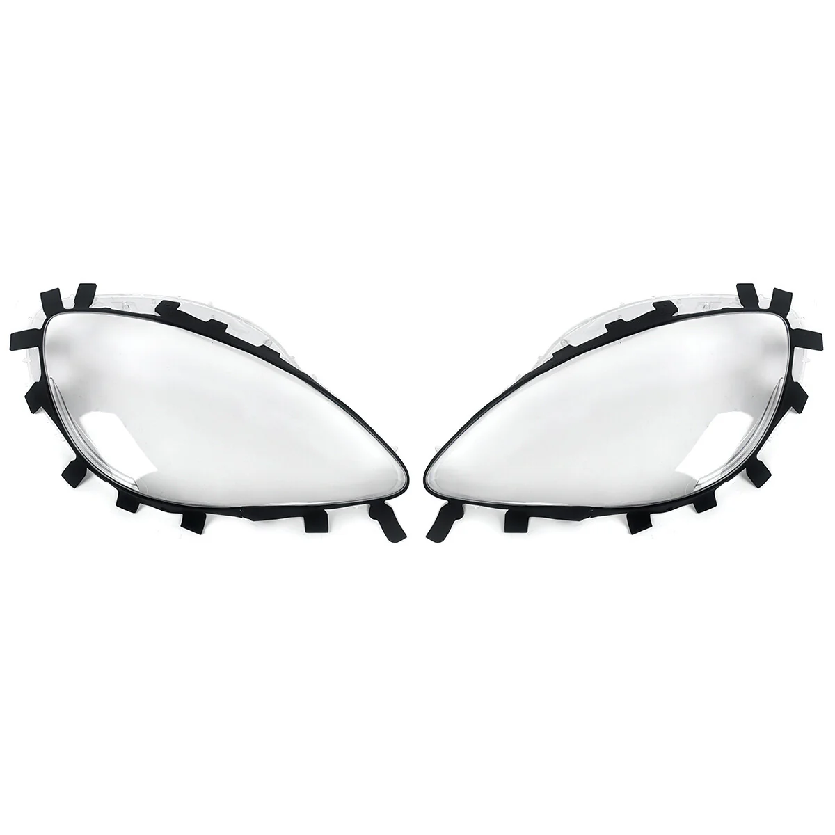 Pair Clear Headlight Lens Covers + Gaskets For Corvette C6 2005–2013 (Pop-Up Headlights) - Image 8