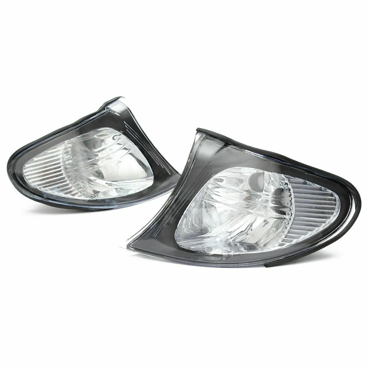 Pair Crystal Clear Lens Front Bumper Corner Lights For BMW E46 3-SERIES 4DR Sedan 2002-2006 - Image 3