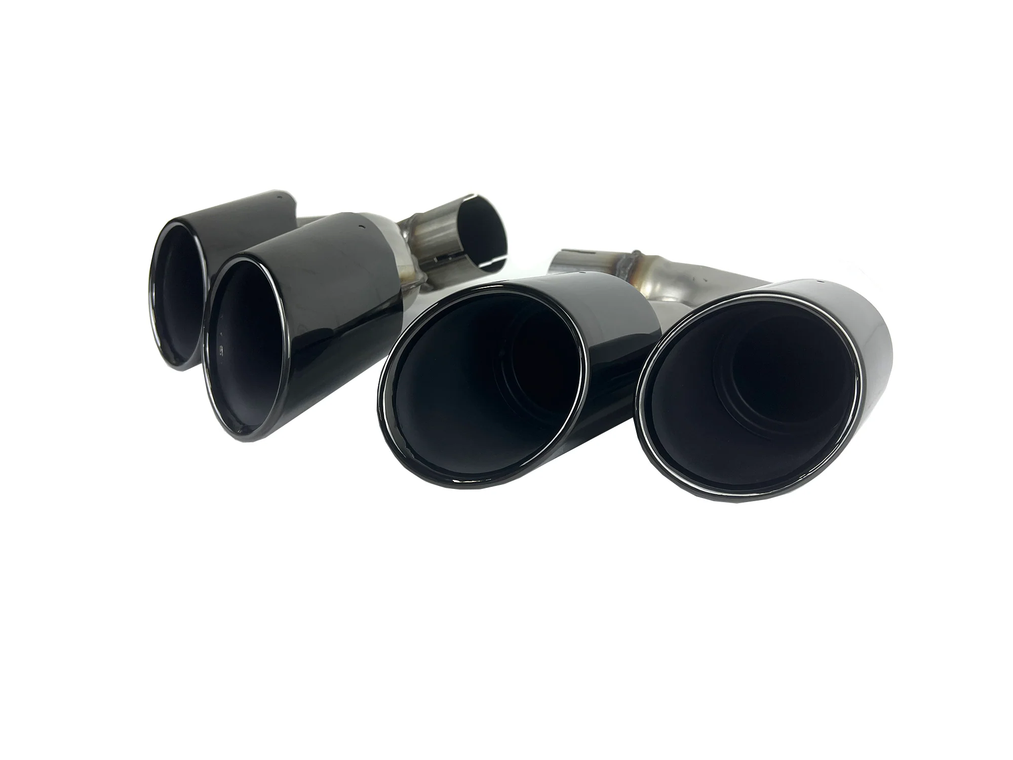 Gloss Black Rear Exhaust Tips Muffler Tailpipe For BMW X5 G05 X6 G06 X7 G07 40i M-Sport 2019-2026 - Image 11