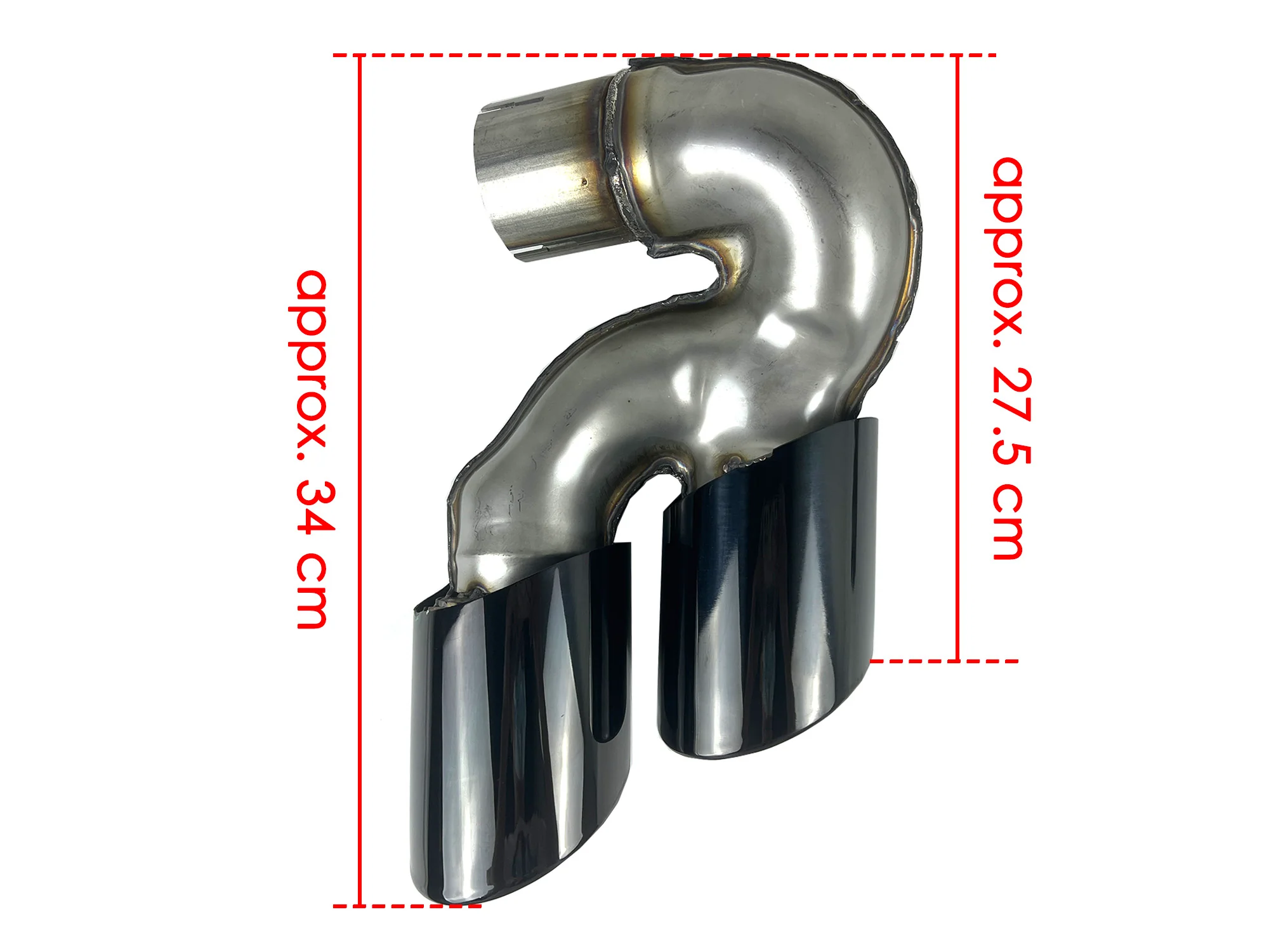 Gloss Black Rear Exhaust Tips Muffler Tailpipe For BMW X5 G05 X6 G06 X7 G07 40i M-Sport 2019-2026 - Image 16