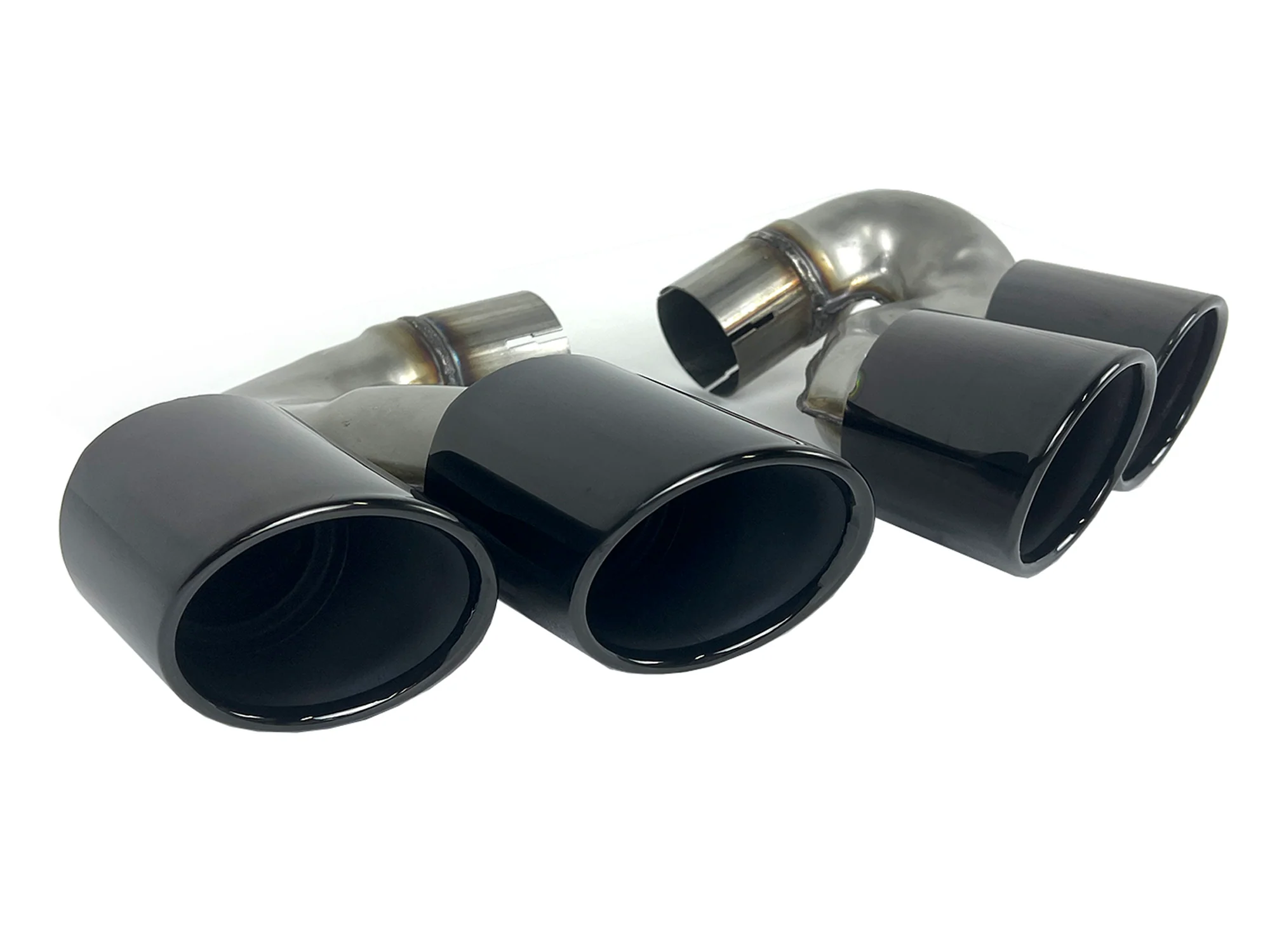 Gloss Black Rear Exhaust Tips Muffler Tailpipe For BMW X5 G05 X6 G06 X7 G07 40i M-Sport 2019-2026 - Image 7