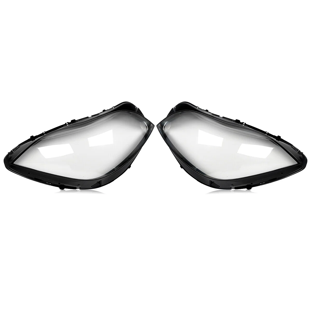 Pair For Mercedes CLS-Class W218 2015-2018 Front Headlight Headlamp Lens Cover Shell - Image 3