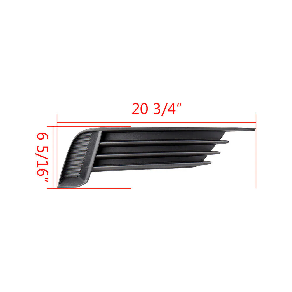 Front Bumper Fog Light Cover Grill 8V5807681 Left & Right For AUDI A3 2003-2017 - Image 12