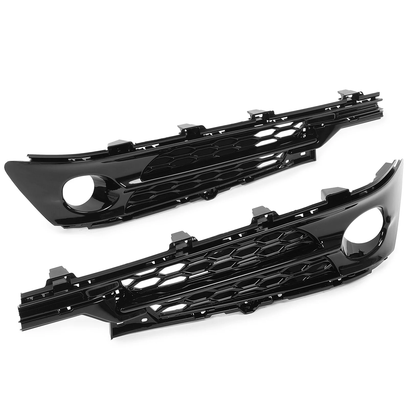 Pair Front Bumper Fog Light Bezels For 2015-2017 Acura TLX - Image 5