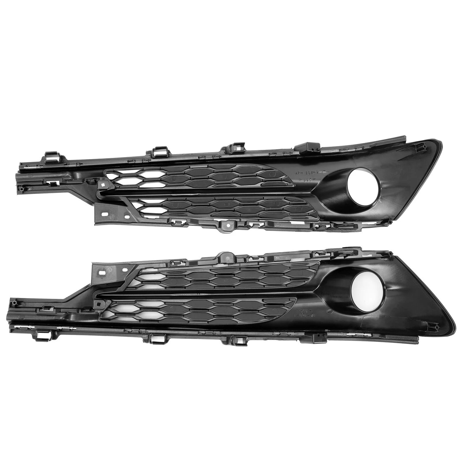 Pair Front Bumper Fog Light Bezels For 2015-2017 Acura TLX - Image 6