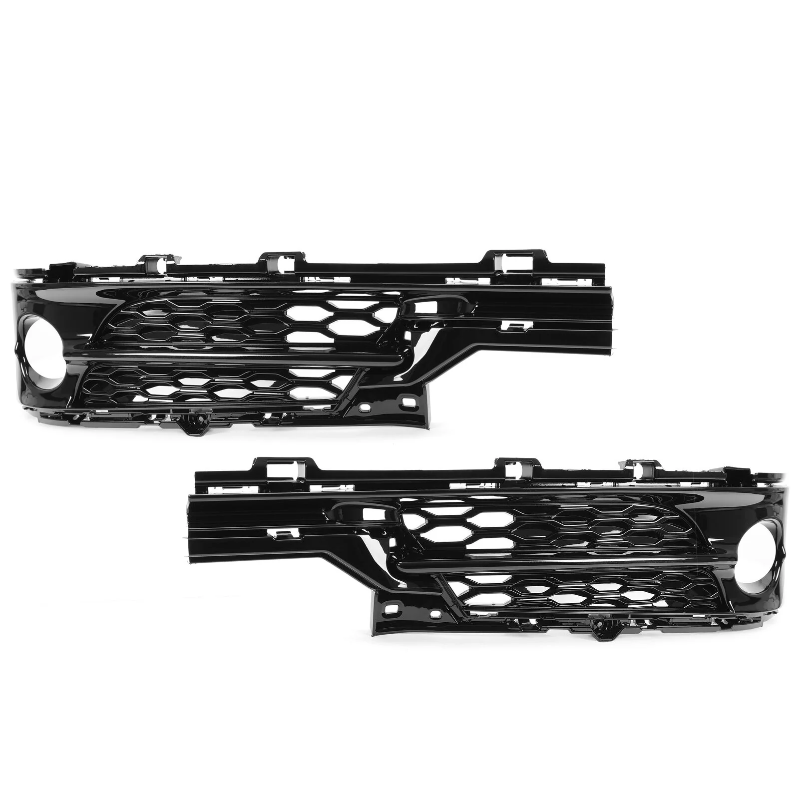 Pair Front Bumper Fog Light Bezels For 2015-2017 Acura TLX - Image 9