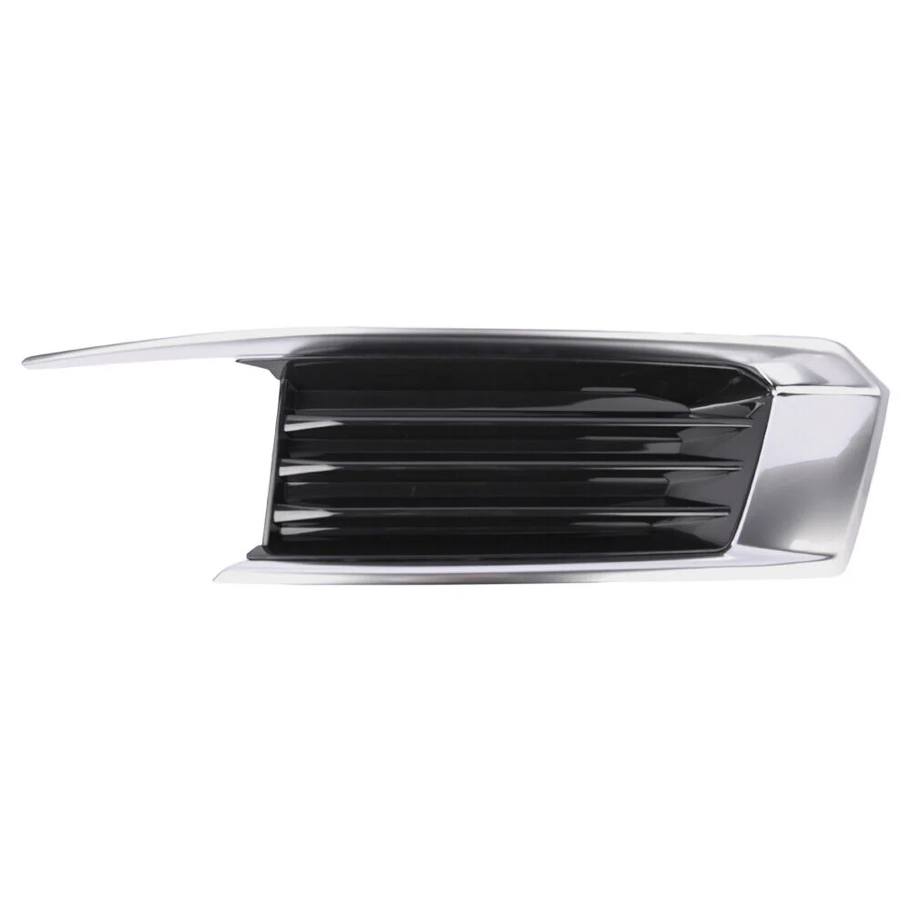 Pair Front Bumper Fog Light Grill Cover Bezels Chrome For Cadillac XTS 2018-2019 - Image 3
