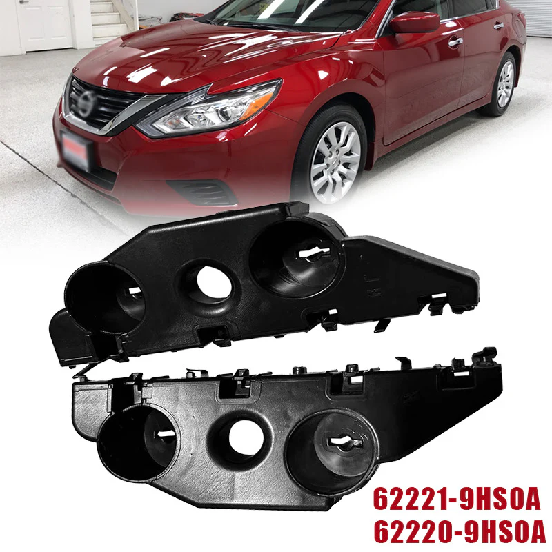 Pair Front Bumper Retainer Fender Bracket For Nissan Altima 2016-2018 - Image 2